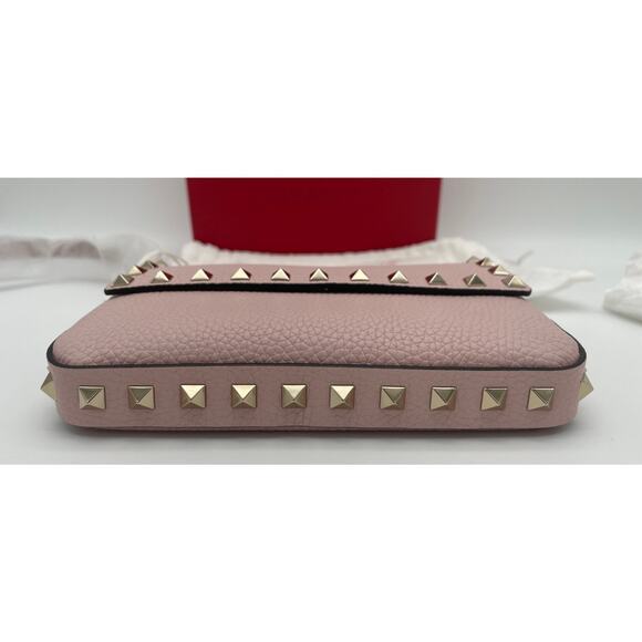 NEW VALENTINO GARAVANI ROCKSTUD BLACK LEATHER MINI CROSSBODY BAG PURSE NWT - Picture 11 of 15